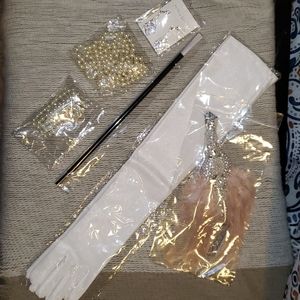 1920s jewelry and headpiece for dressup